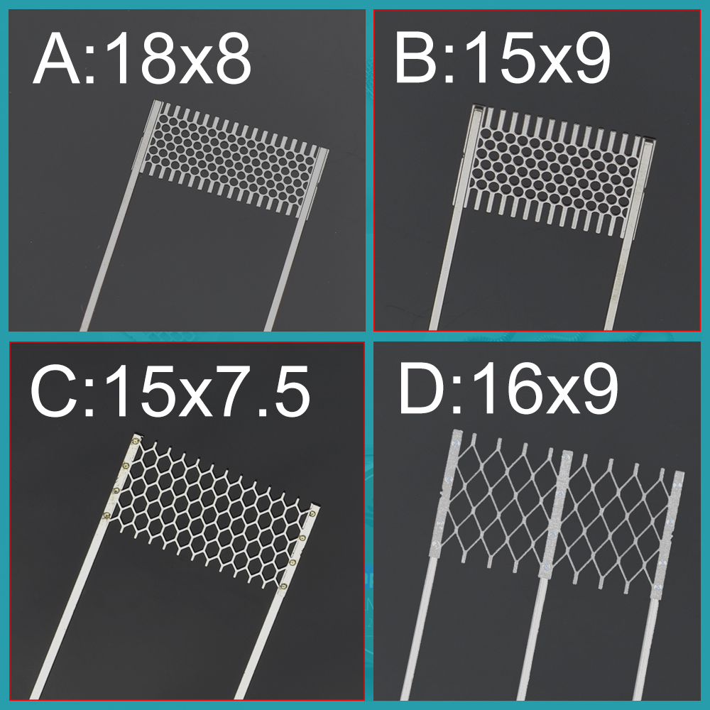 Electronics Repair Master - 6 types 0.2ohm Mesh Wires 18x8