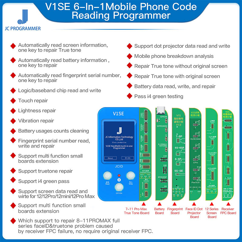 JC V1SE Phone Code Reading Pro - Electronics Repair Services ulasan dan harga