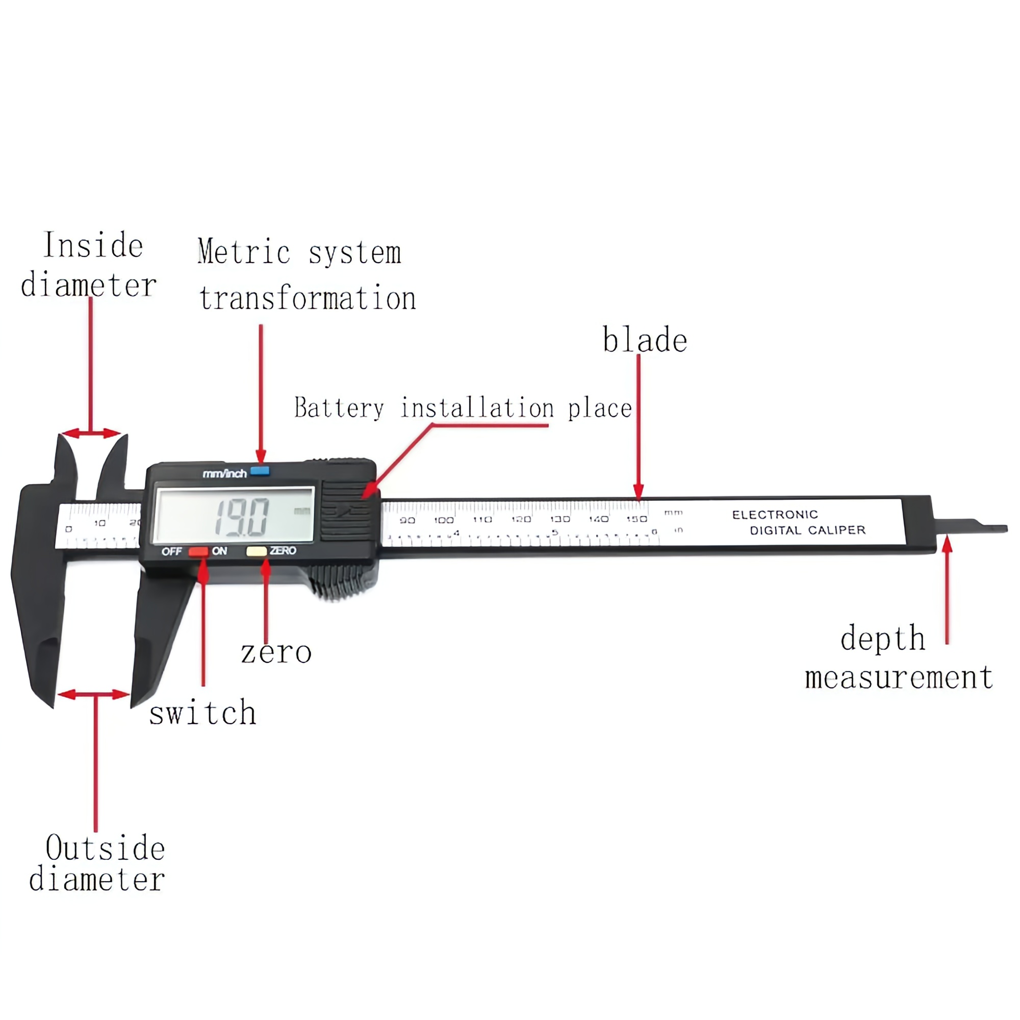 LCD Display 150mm Electronic D - Electronics Repair Services ulasan dan harga